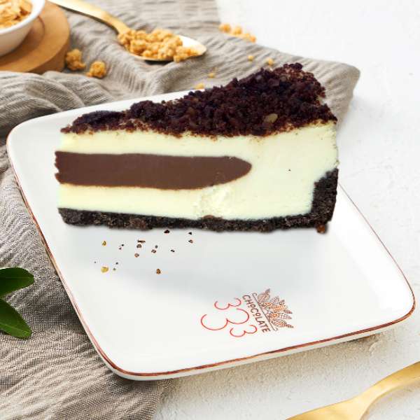 Çikolatalı Marble Cheesecake