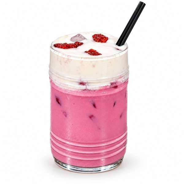 Strawberry Cheesecake Milk Tea