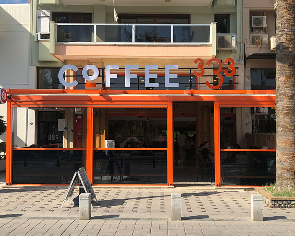 Coffee 333 Mağaza Konsepti